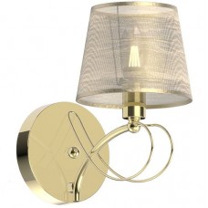 Απλίκα Τοίχου 1xE14 230V Χρυσαφί 955REBECCA1W